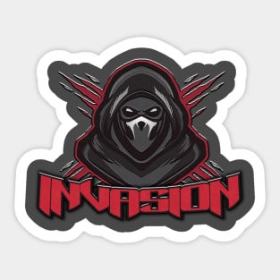 Invasion Sticker